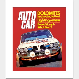 TRIUMPH DOLOMITE - magazine cover Posters and Art